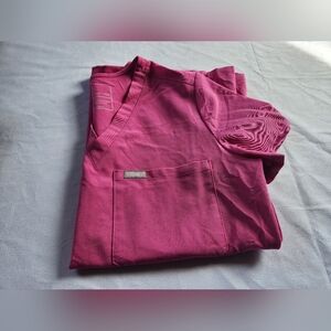 XXS FIGS Electric Orchid Caterina Top